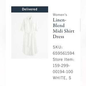 Abercrombie Linen Dress
